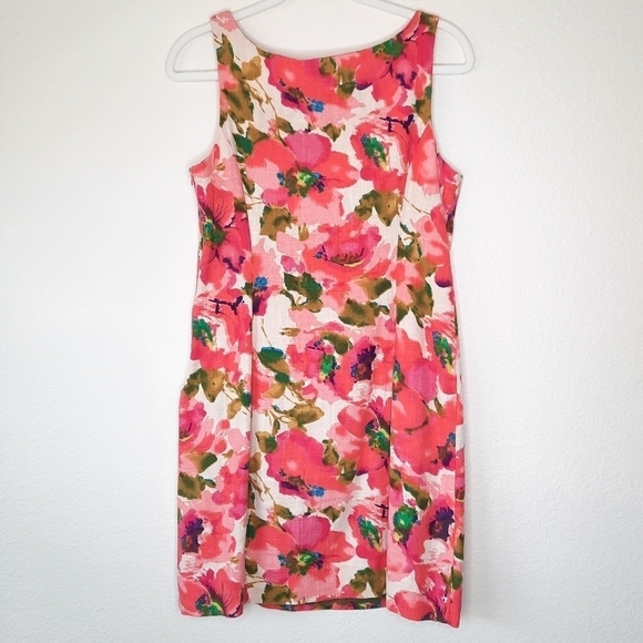 Anthropologie Postmark Blushing Olena Sheath Dress 6 - Picture 3 of 7